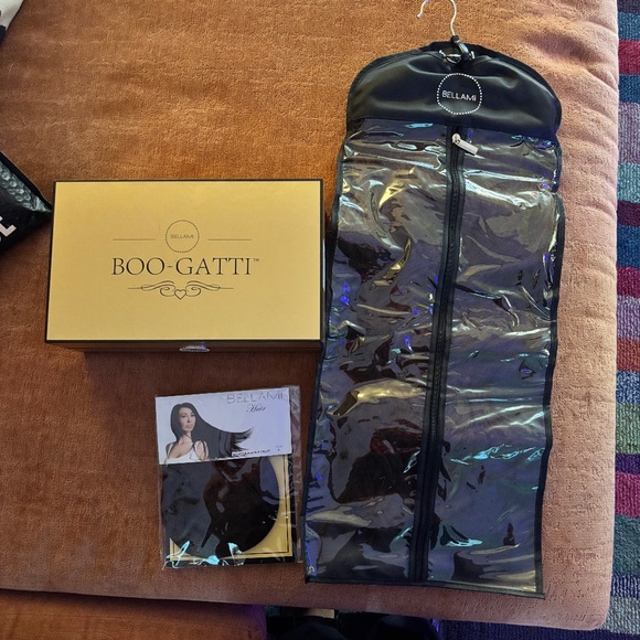 Bellami Boo-Gati chocolate brown 22” clip ins - Picture 1 of 4